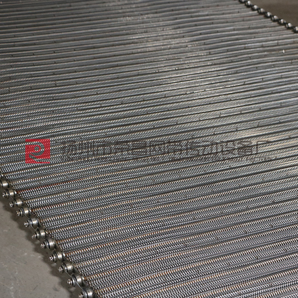 Label removing mesh belt-Yangzhou Rongchang Mesh Belt Transmission Equipment Factory
